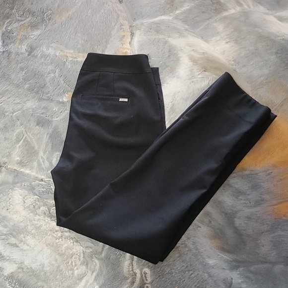 White House/Black Market Perfect Form Slim Ankle Black Dress Pants - Picture 6 of 8